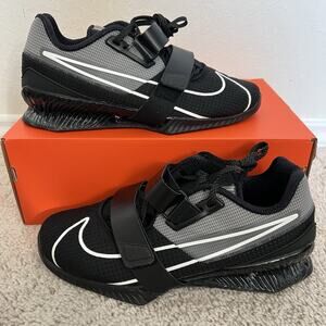 Nike Romaleos 4 Black White Men’s Size 11.5 CD3463-010 New